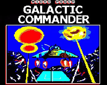 Galactic Commander (198x)(Program Power) screen shot title